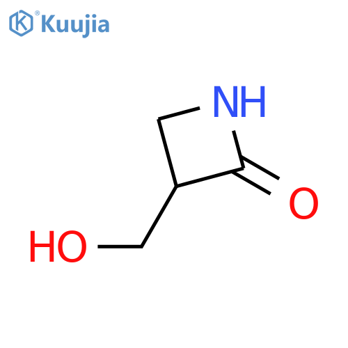 3-(Hydroxymethyl)azetidin-2-one structure