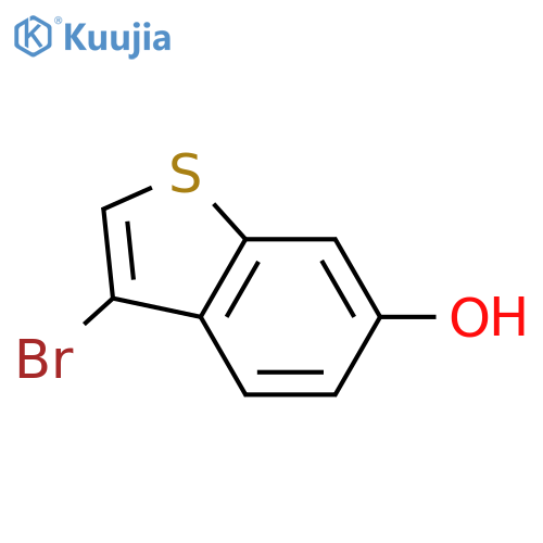 3-Bromo-1-benzothiophen-6-ol structure