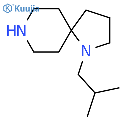 1-(2-methylpropyl)-1,8-diazaspiro4.5decane structure