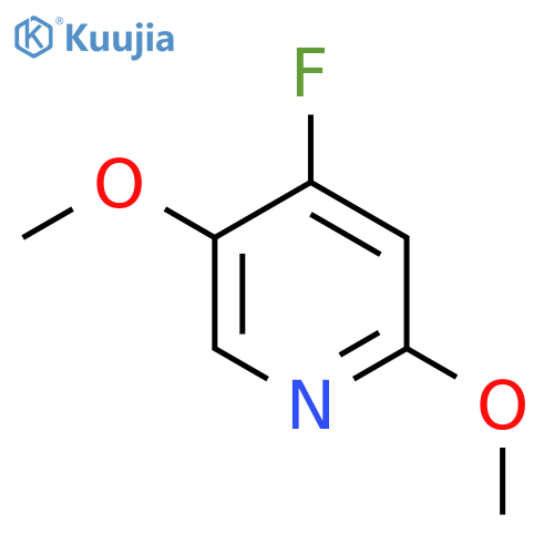 2,5-Dimethoxy-4-fluoropyridine structure