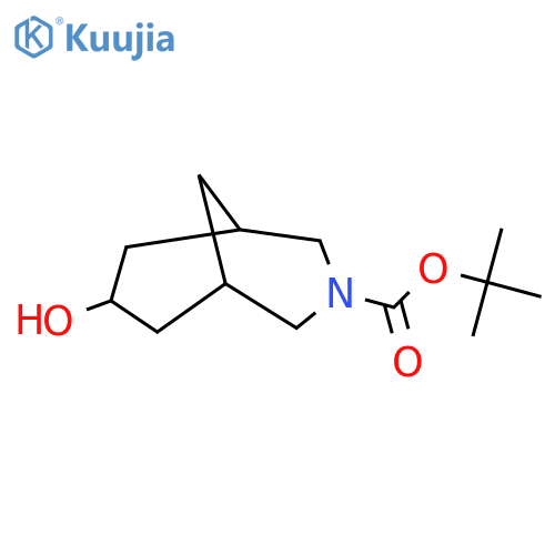 Tert-butyl 7-hydroxy-3-azabicyclo[3.3.1]nonane-3-carboxylate structure