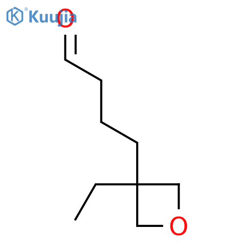 4-(3-ethyloxetan-3-yl)butanal structure