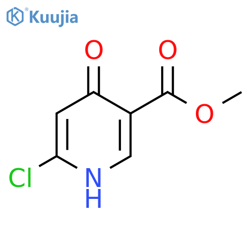 Methyl 6-chloro-4-hydroxynicotinate structure