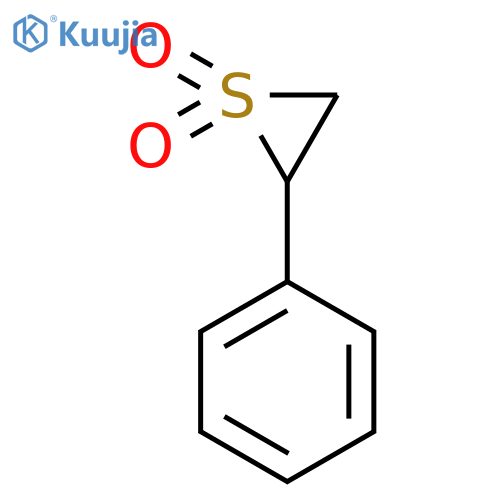 Thiirane, phenyl-, 1,1-dioxide structure