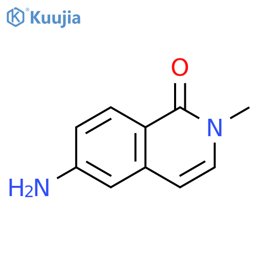 6-amino-2-methyl-1,2-dihydroisoquinolin-1-one structure