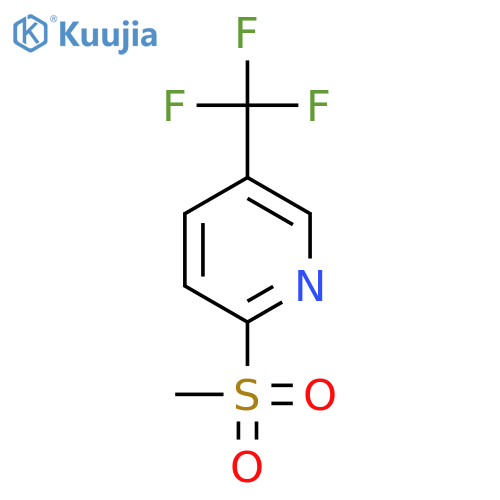 2-Methylsulfonyl-5-trifluoromethylpyridine structure