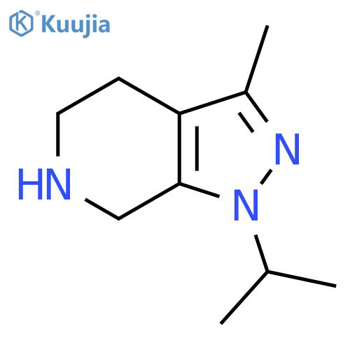 3-methyl-1-(propan-2-yl)-1H,4H,5H,6H,7H-pyrazolo3,4-cpyridine structure