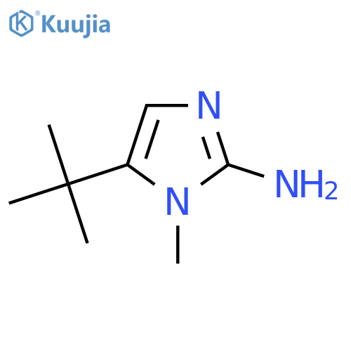 5-(Tert-Butyl)-1-methyl-1H-imidazol-2-amine structure