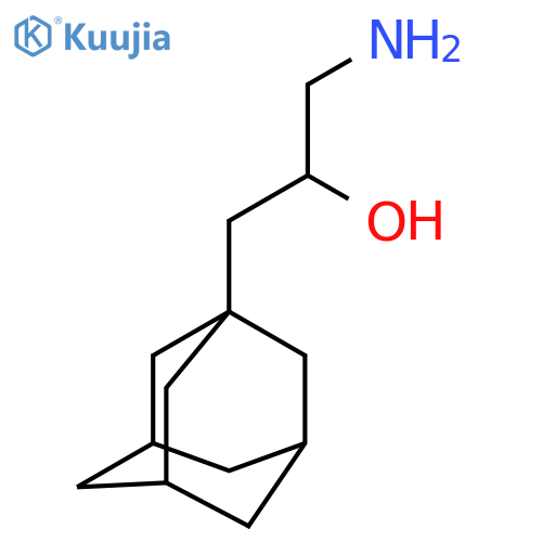 1-(adamantan-1-yl)-3-aminopropan-2-ol structure