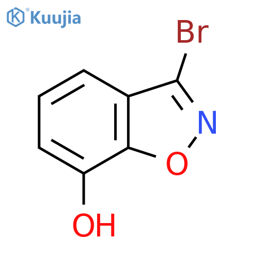 3-\u200bBromo-\u200b1,\u200b2-\u200bbenzoxazol-\u200b7-\u200bol structure
