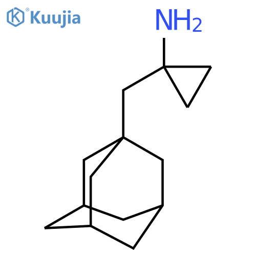 1-(adamantan-1-yl)methylcyclopropan-1-amine structure