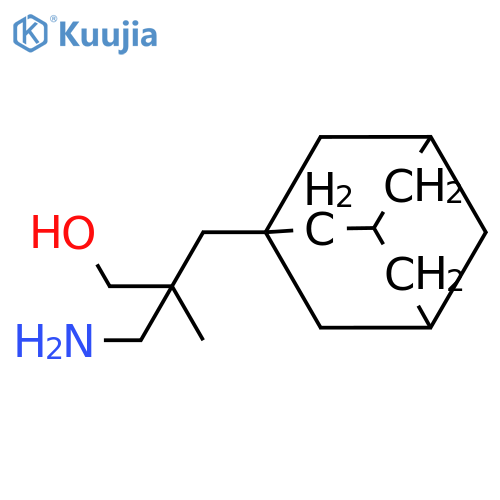 2-(adamantan-1-yl)methyl-3-amino-2-methylpropan-1-ol structure