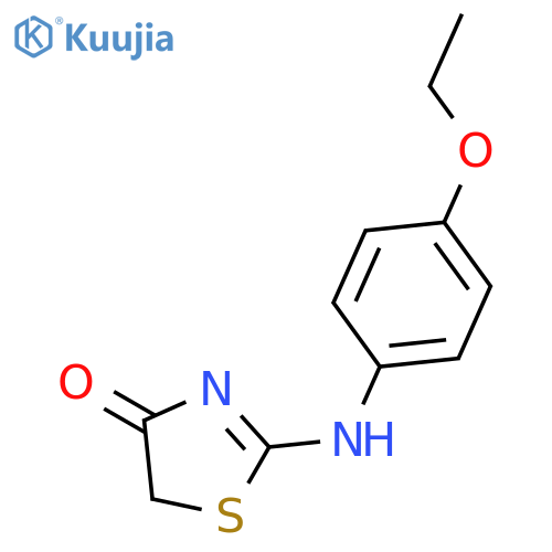 2-(4-ethoxyphenyl)imino-1,3-thiazolidin-4-one structure