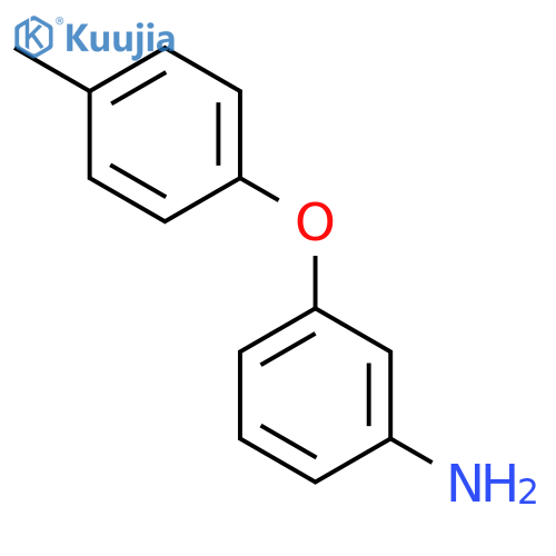 Benzenamine,3-(4-methylphenoxy)- structure