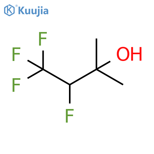 3,4,4,4-tetrafluoro-2-methylbutan-2-ol structure