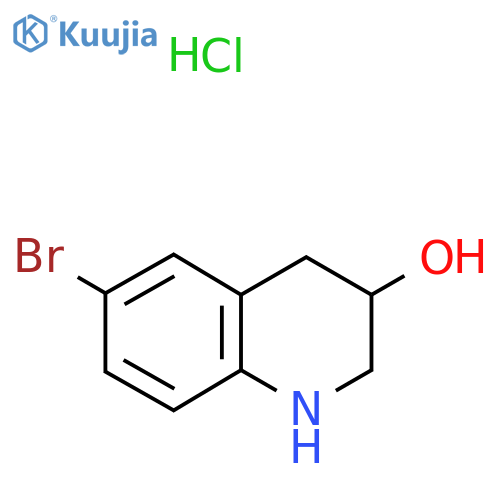 6-Bromo-1,2,3,4-tetrahydroquinolin-3-ol hydrochloride structure