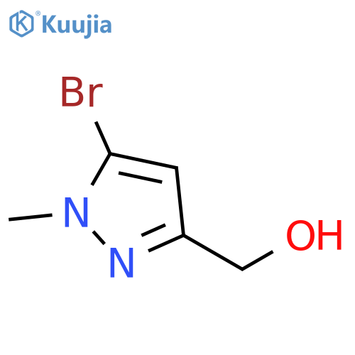 1H-Pyrazole-3-methanol, 5-bromo-1-methyl- structure