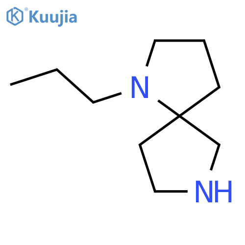 1-propyl-1,7-diazaspiro4.4nonane structure