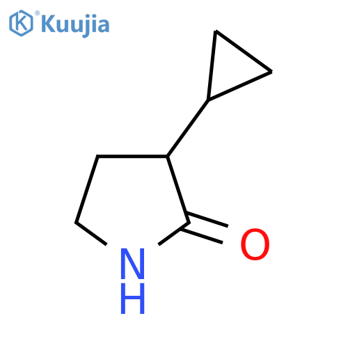 3-Cyclopropylpyrrolidin-2-one structure
