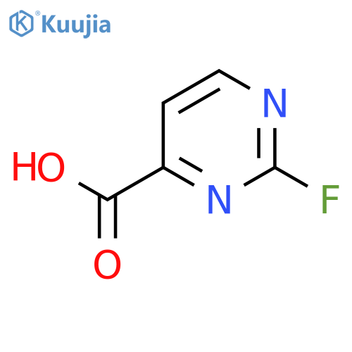 2-Fluoropyrimidine-4-carboxylic acid structure