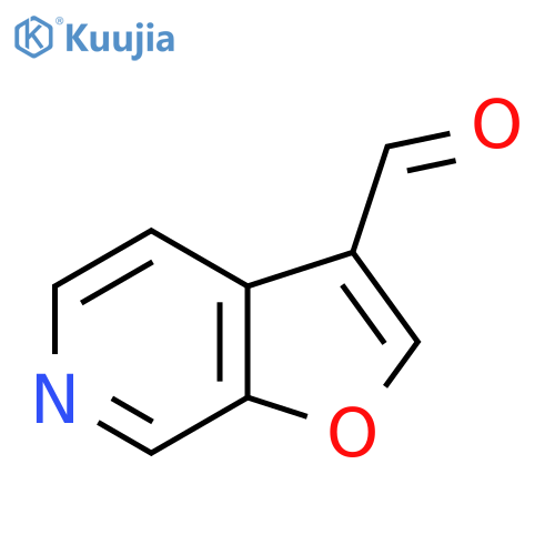 Furo[2,3-c]pyridine-3-carbaldehyde structure