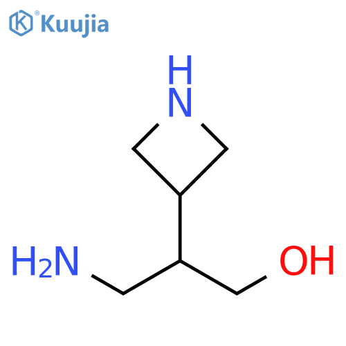 3-amino-2-(azetidin-3-yl)propan-1-ol structure