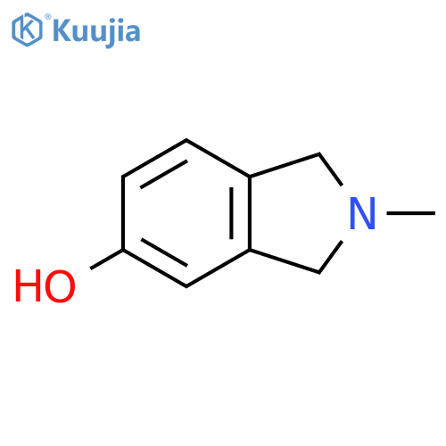 2-Methyl-2,3-dihydro-1H-isoindol-5-ol structure