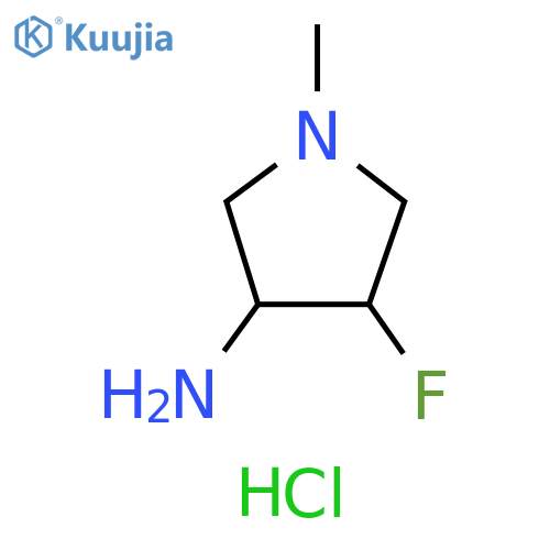 4-fluoro-1-methylpyrrolidin-3-amine dihydrochloride structure