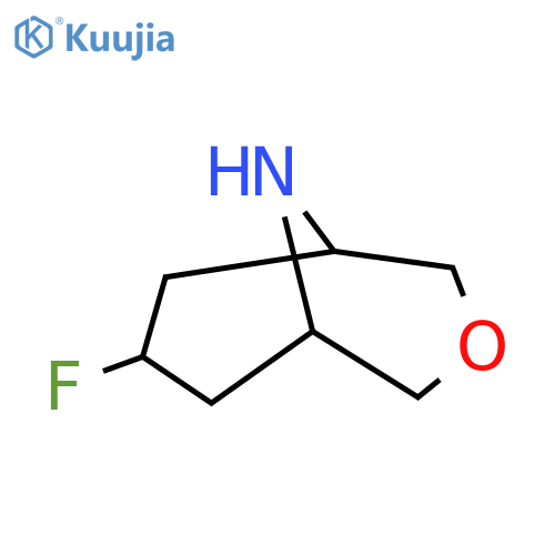 7-fluoro-3-oxa-9-azabicyclo[3.3.1]nonane structure