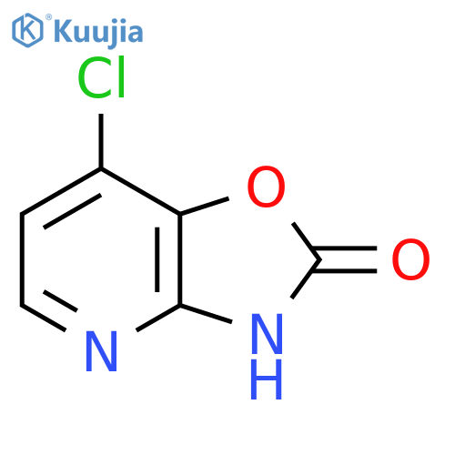 7-chloro-1,3oxazolo4,5-bpyridin-2-ol structure