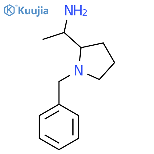 1-(1-benzylpyrrolidin-2-yl)ethan-1-amine structure