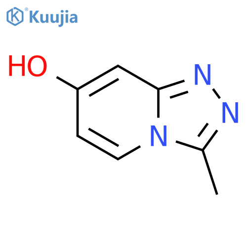 1,2,4-Triazolo[4,3-a]pyridin-7-ol, 3-methyl- structure