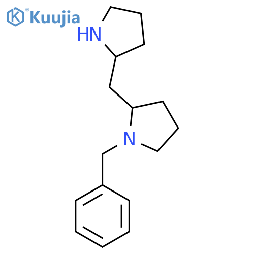 1-benzyl-2-(pyrrolidin-2-yl)methylpyrrolidine structure