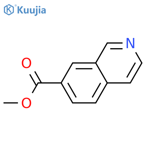 Methyl isoquinoline-7-carboxylate structure