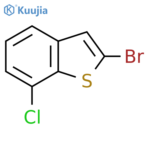 2-Bromo-7-chlorobenzo[b]thiophene structure