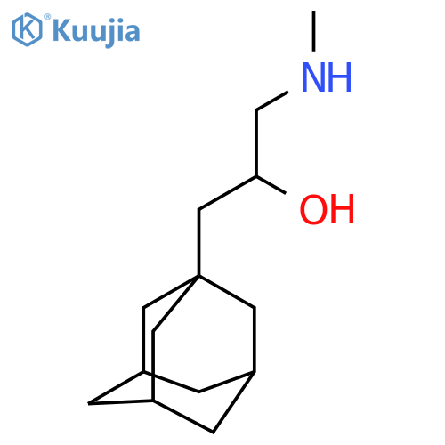 1-(adamantan-1-yl)-3-(methylamino)propan-2-ol structure
