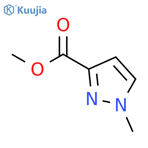 Methyl 1-methyl-1H-pyrazole-3-carboxylate structure