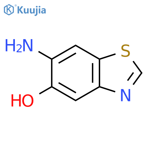 6-Amino-5-hydroxybenzothiazole structure
