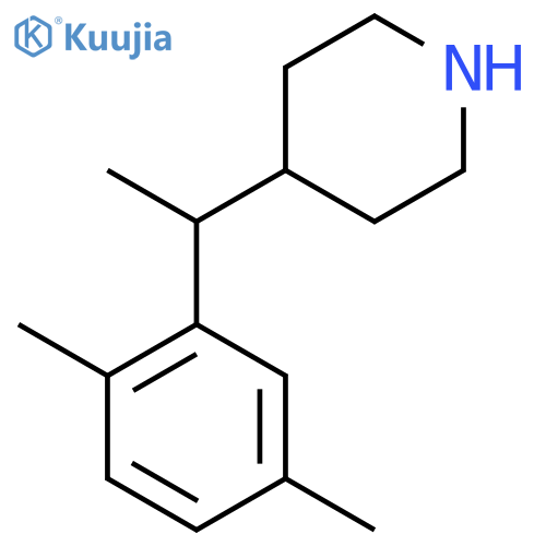 4-1-(2,5-dimethylphenyl)ethylpiperidine structure