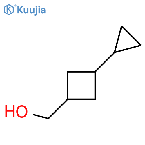 (3-cyclopropylcyclobutyl)methanol, Mixture of diastereomers structure