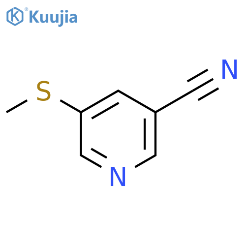 5-(Methylthio)nicotinonitrile structure