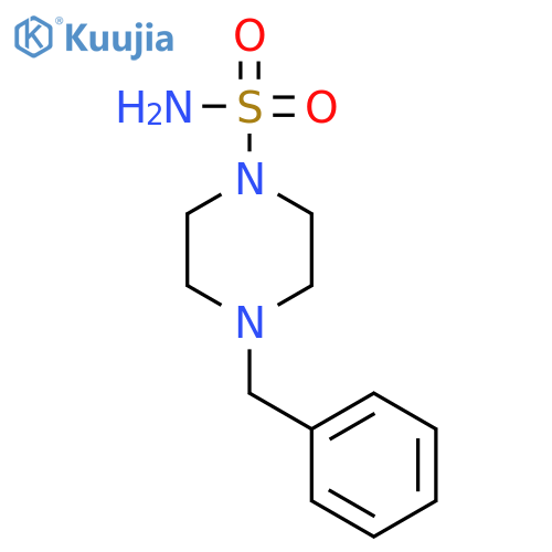 4-benzylpiperazine-1-sulfonamide structure