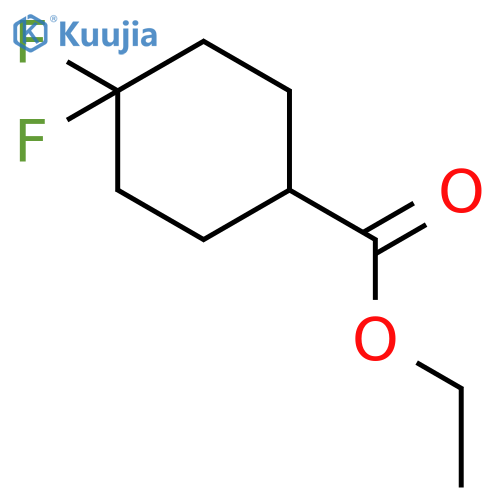 ethyl 4,4-difluorocyclohexane-1-carboxylate structure