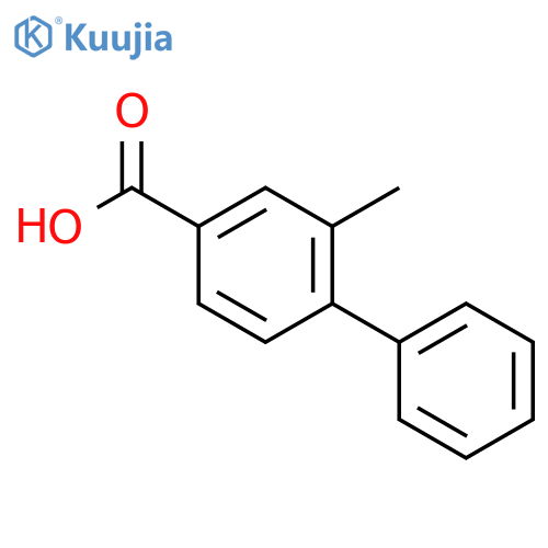 3-Methyl-4-phenylbenzoic Acid structure