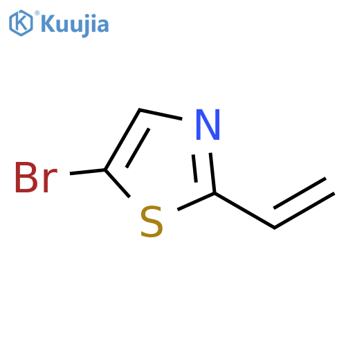 5-bromo-2-ethenyl-1,3-thiazole structure