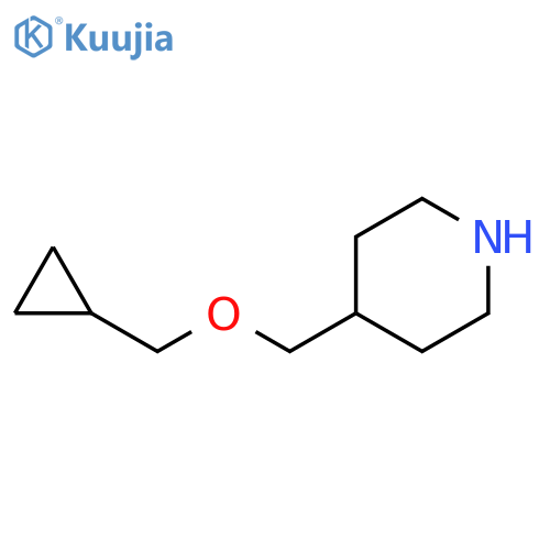 4-(cyclopropyl(methoxy)methyl)piperidine structure