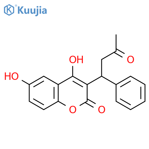 6-Hydroxy Warfarin structure