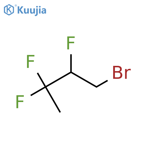 1-Bromo-2,3,3-trifluorobutane structure
