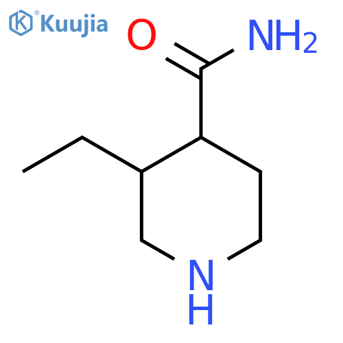 3-ethylpiperidine-4-carboxamide structure