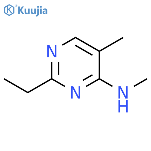 4-Pyrimidinamine, 2-ethyl-N,5-dimethyl- structure